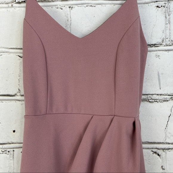 Lulu's Mauve Mini Dress - Picture 10 of 14